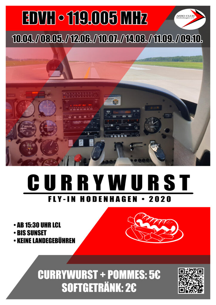 Currywurst Fly-In Hodenhagen Flyer